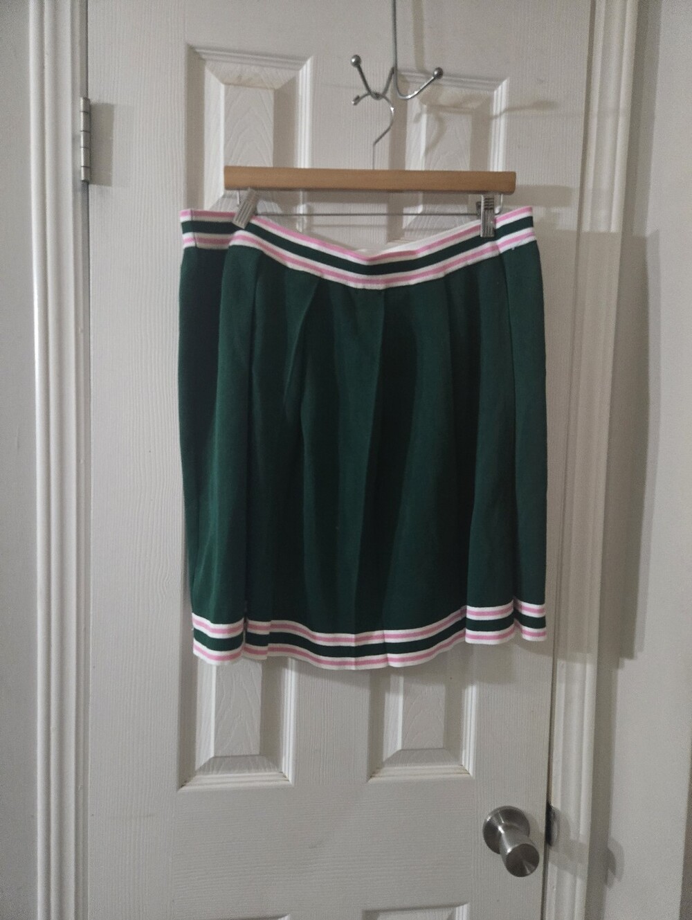3x Daisy green pleated skirt with stretch - Picture 3 of 3